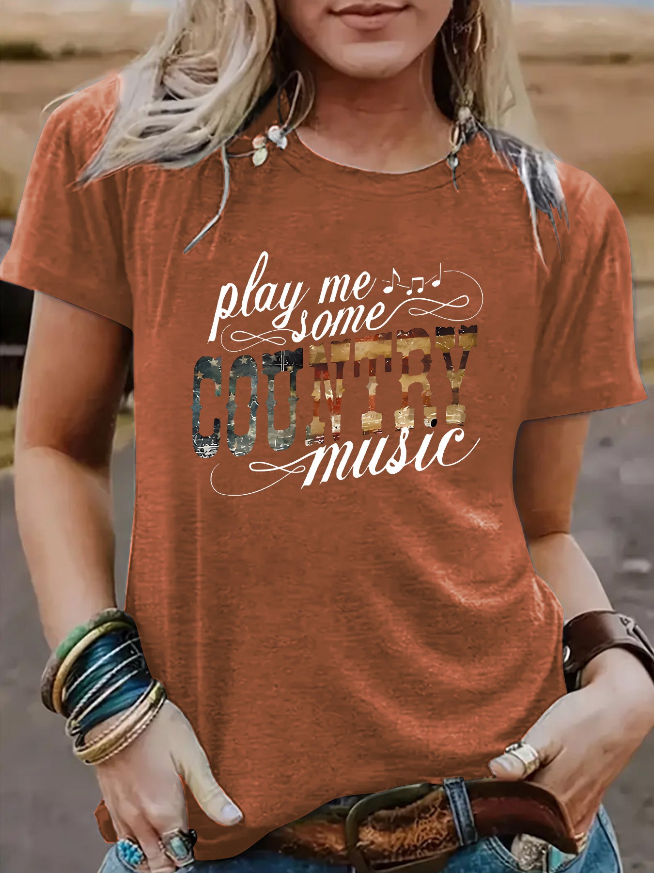 T-shirt playing me some COUNTRY music