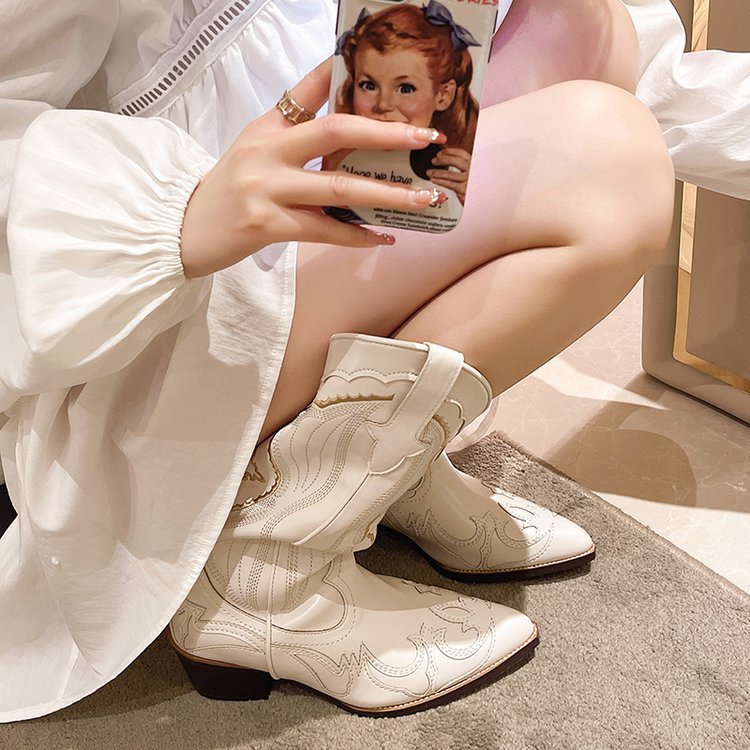 Cowgirl Western Long Boots
