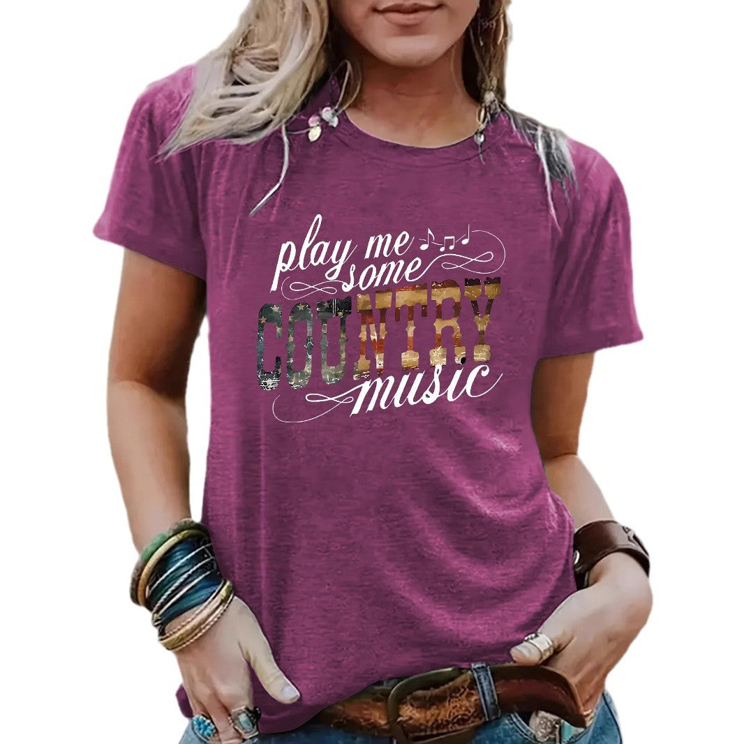T-shirt playing me some COUNTRY music