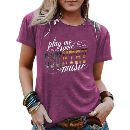 T-shirt playing me some COUNTRY music