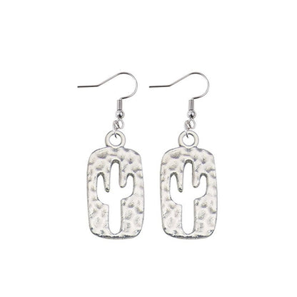 Western Cowboy Earrings, Cow Head Pistol Boots, Horse Hooves, Vintage Alloy Earrings, Ethnic Style